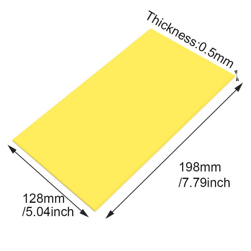 0.5MM Epoxy board 200*300mm/128x198mm/172*203mm lithium battery insulation high-temperature resistant cell assembly DIY cutting