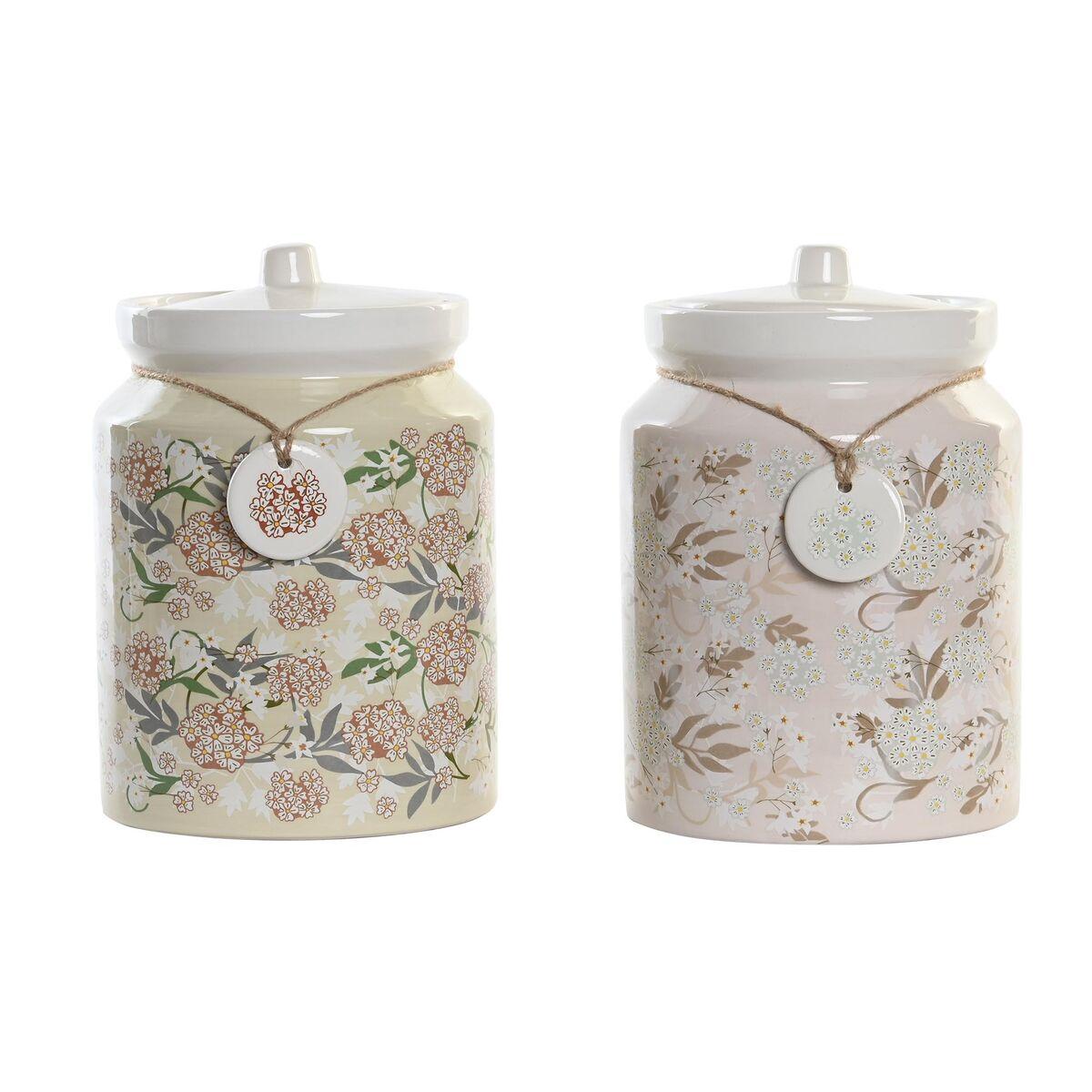 

Коробка DKD Home Decor 15 x 15 x 21 см Традиционный Доломит (2 единицы) TU прозрачный