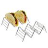 Stainless Steel Food Display Oven Dishwasher Safe Kitchen Tools Taco Holder Pizza Rack Stand Tray