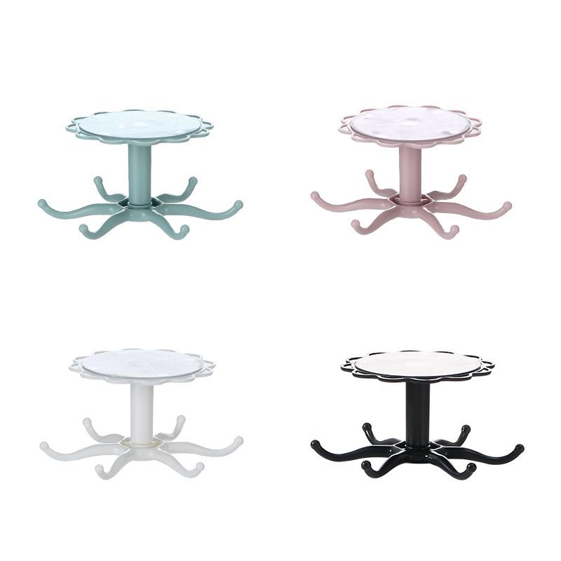 Depozitare pentru lopată și lingură, rotativă la 360 de grade Depozitare pentru bucătărie montată pe perete