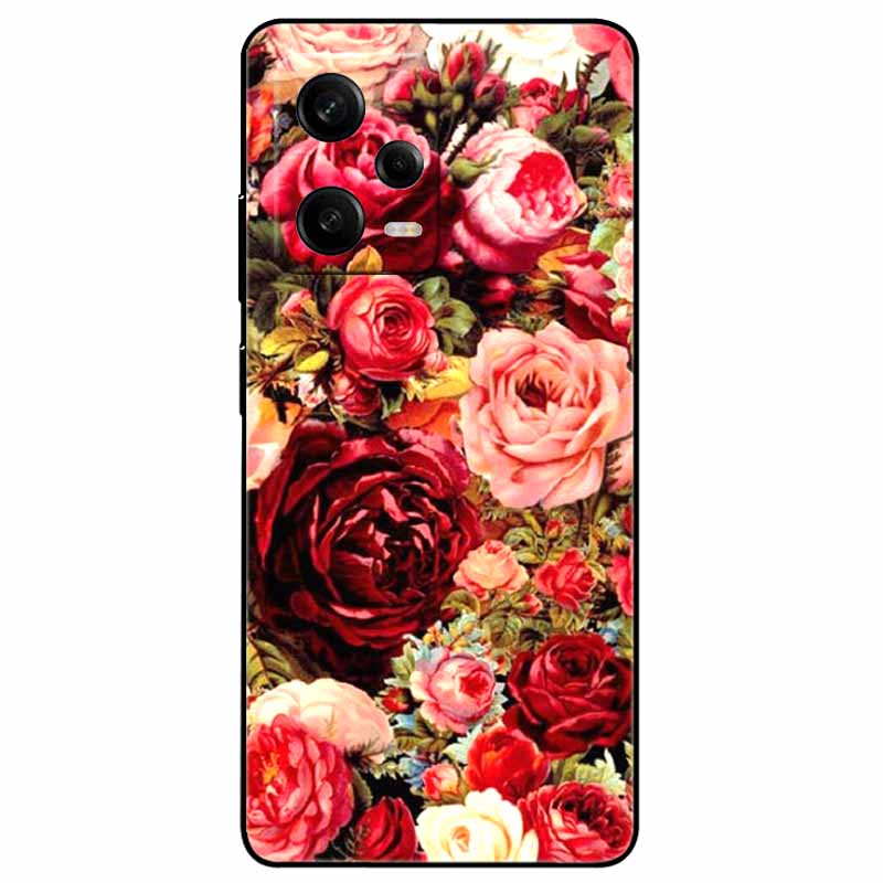 For Xiaomi Poco X5 5G Case 2023 Silicone Shockproof Soft TPU Phone Cover For Xiaomi Poco X5 Pro Funda POCOX5 X5Pro Capa Cartoon