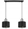 MODERN CEILING HANGING LAMP BLACK LED LAMP