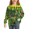 Christmas Day Sweatshirts For Children Boys And Girls Knit Sweater Cute Shirt Fall Crewneck Pullover Tops
