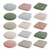 Cuscino Spesso Lavabile per Seduta in Memory Foam, Cuscino per Sedia, Cuscino da Pranzo con Lacci, Fondo Antiscivolo, Copertura per Arredamento Casa, Morbido e Caldo per Ufficio Autunno Inverno Legno