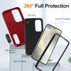 Three Proof Phone Case Source Flat Stripe Protective Case, Niche and High-end for Samsung Phone Case