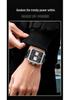 Sanda Men's Chronograph Quartz Watch: Square Dial, Three Eyes, Six Hands, Luminous, Calendar, Waterproof.