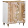 VidaXL Buffet 60x33,5x75 Cm Solid Mango Wood, Cabinet, Cupboard, Highboard, Sideboard, Storage Cabinet, 4018666