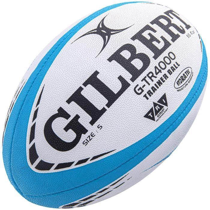 Ballon de rugby d'entrainement - GTR4000 - Ciel - GILBERT - Taille 3