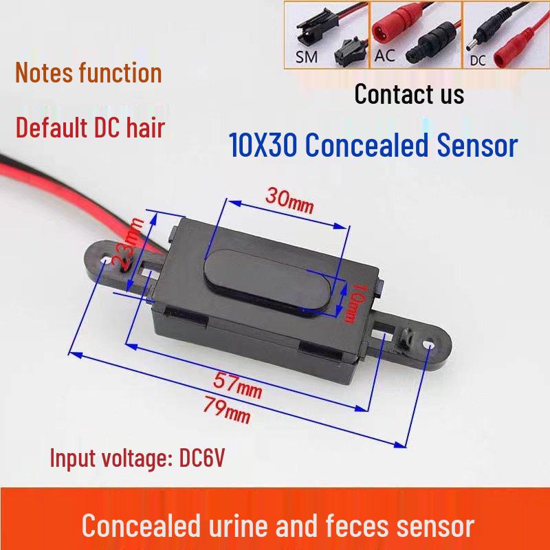 Chytrý senzorový keramický splachovací ventil pisoáru