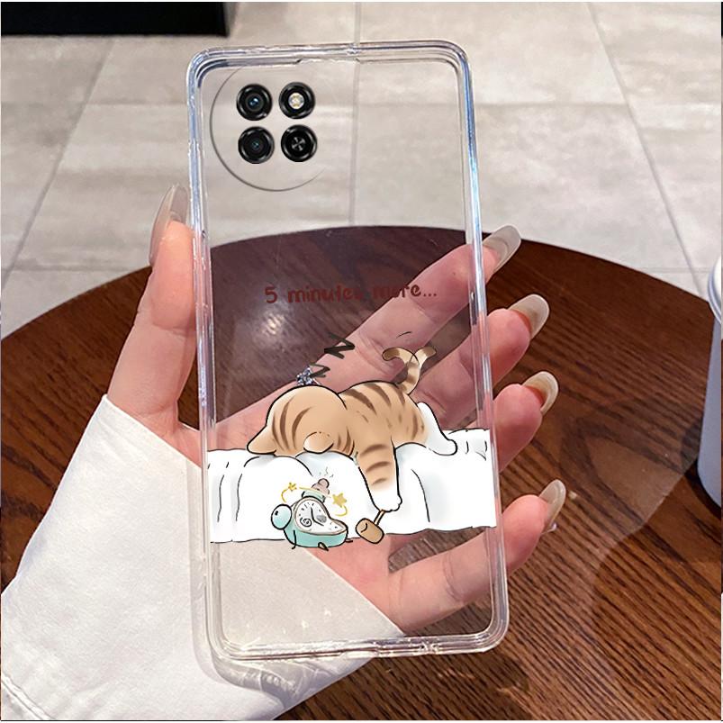 For Itel S23 Case S665L Clear Luxury Cute Love Rabbit Funny Cat Cartoon TPU Soft Silicone Phone Case For ItelS23 S 23 Back Cover