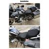 2Pcs Black Motorcycle Seat Cover Breathable Cooling Mesh Pad For BMW R1200GS ADV