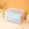 Transparent Large Capacity Mask Storage Box Household Mask Nose Medicine Storeage Compartment