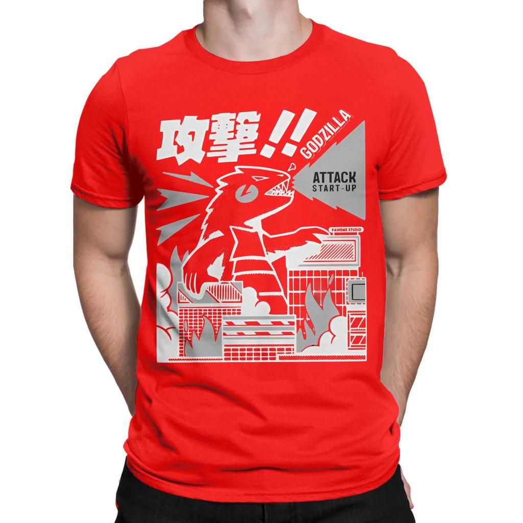 Mens Womens Anime Cartoon Giant Dinosaur Shirt Cotton Graphic Printed Tee Japan Movie Shirts Clothing Outfits