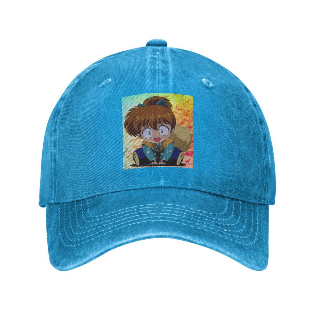 Anime Inuyasha Shippo Jeansstoff Kappe Lässige Baseballkappen Verstellbare Mütze Sommer Unisex Baseballkappen