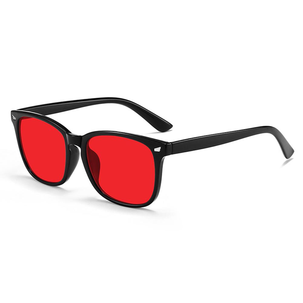 Sleep Glasses Anti-Blue Light Anti-Radiation Lenses Fashion Glasses Red Orange Man Women Eyeglasses
