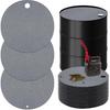15 Pcs Drum Top Absorbent Pads for 55 Gallon Barrel, Water Absorbent Mat Oil Spill Mat for Oil-Based & Water Based Fluids