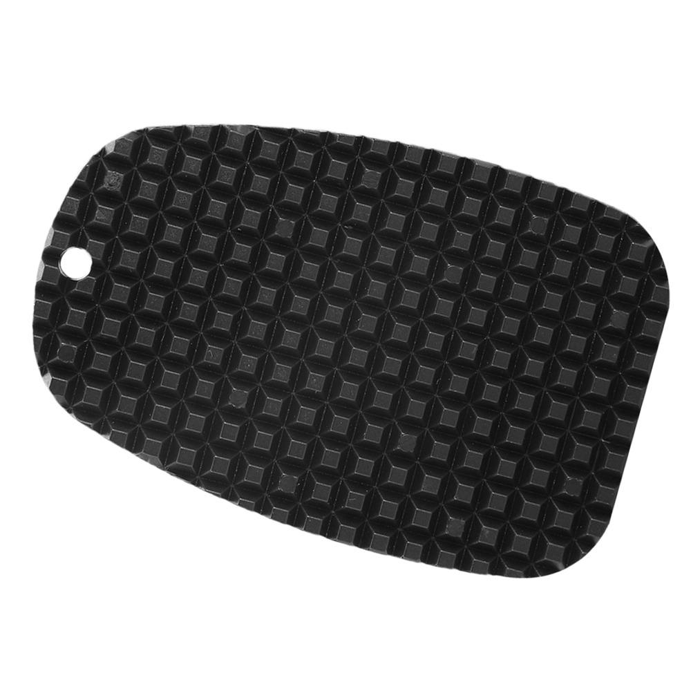 4pcs Anti-Sink Design Motorcycle Kickstand Pad Universal Fit Kickstand Foot Plate Soft Ground