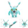 Adorable Blue Bunny Plush Doll Abby Hatcher Bozzly Stuffed Toy For Kids