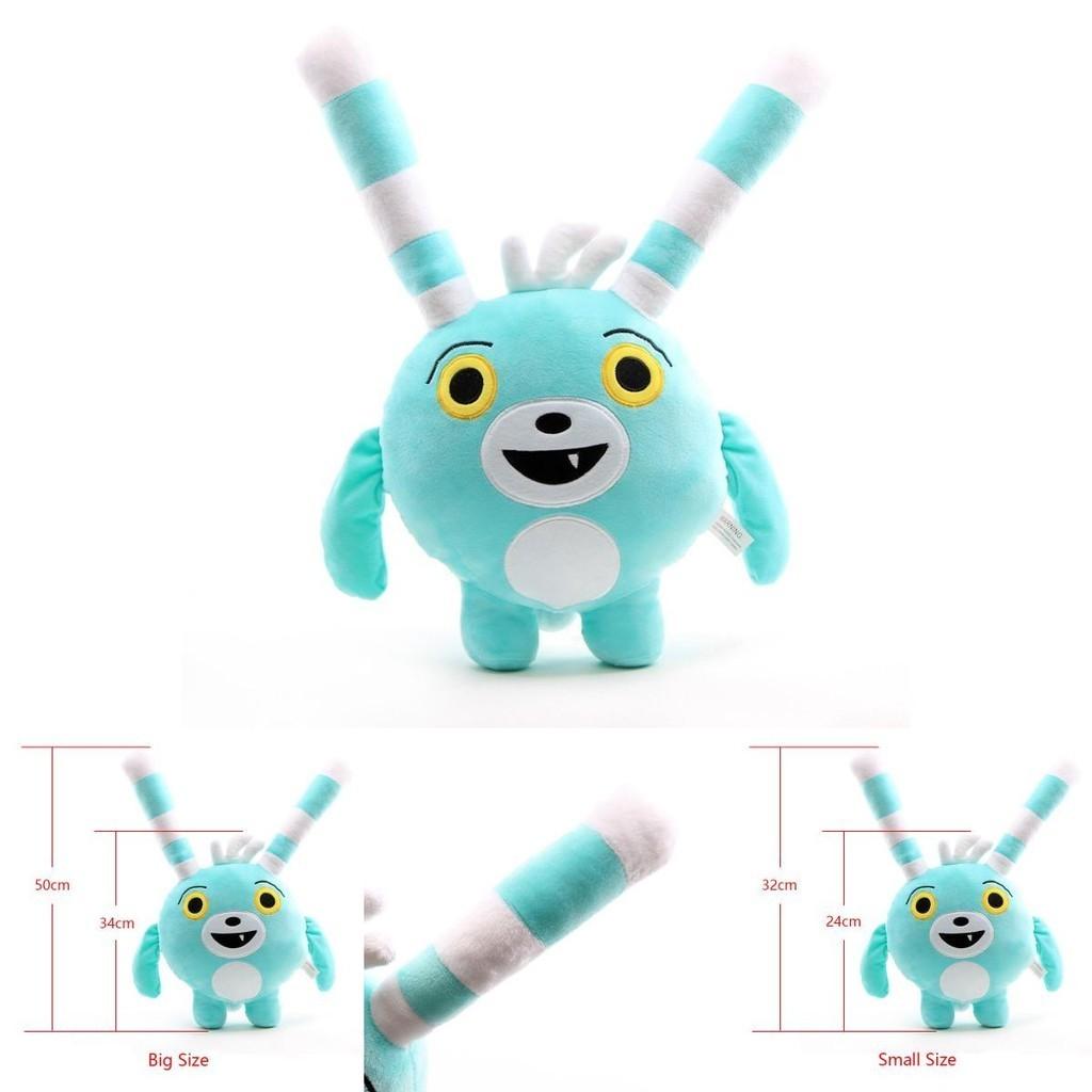Adorable Blue Bunny Plush Doll Abby Hatcher Bozzly Stuffed Toy For Kids