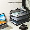Deli 3-Tier Stackable Metal File Tray