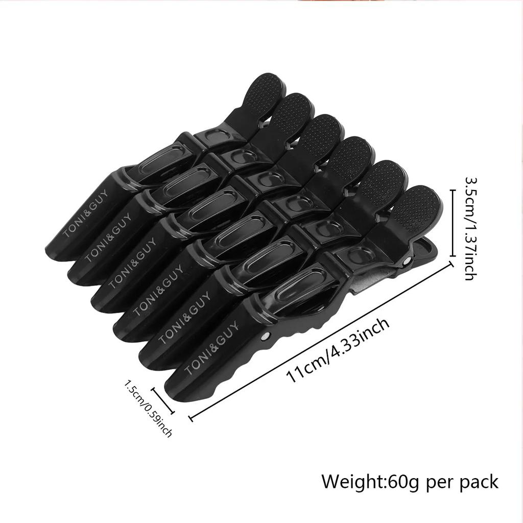 Crocodile hair clips, professional hair styling clips, hairdressers shaping hair clips, hair claws, hair accessories