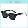 Geometric Square Sunglasses With Uv400 Protection For Outdoor Sports And Fashion Style