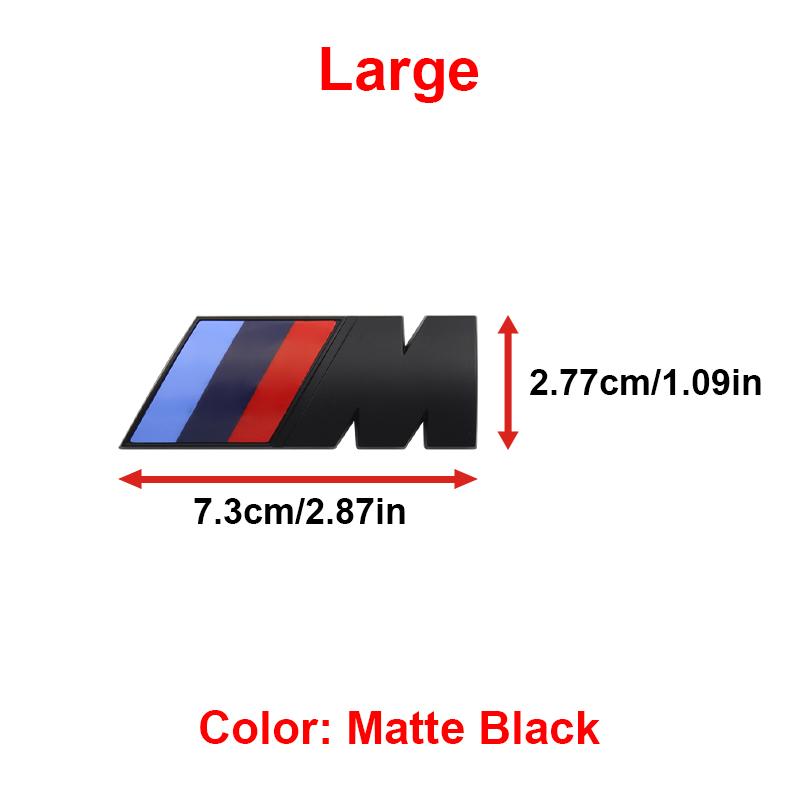 1 szt. ABS Samochód Błotnik Boczny Emblemat Tylna Klapa Bagażnika Naklejka z Logo M Dla BMW M M3 M5 M6 E46 E90 F30 G20 E36 E34 G20 G30 Akcesoria