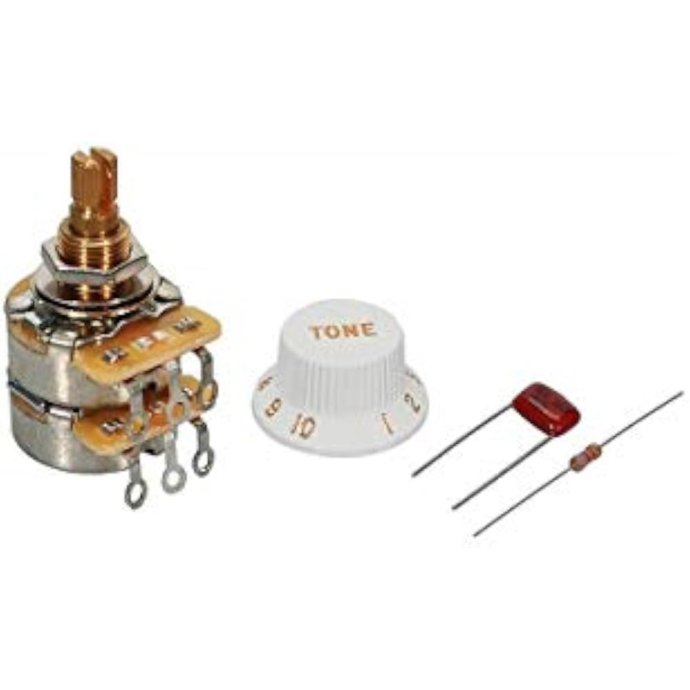Fender parts TBX (Treble Bass Expander) Tone Control Potentiometer Kit