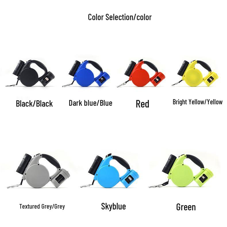 5m Retractable Multifunctional Dog Leash - Portable & Automatic