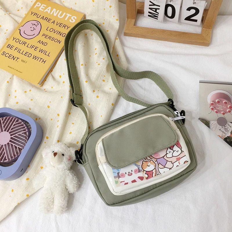 Cute Small Bag Female Student New Small Fresh Shoulder Bag Literary Versatile Messenger Bag Female