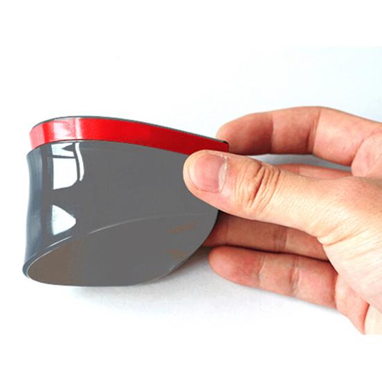 2 peças espelho lateral universal retrovisor transparente preto chuva neve escudo para caminhão de carro