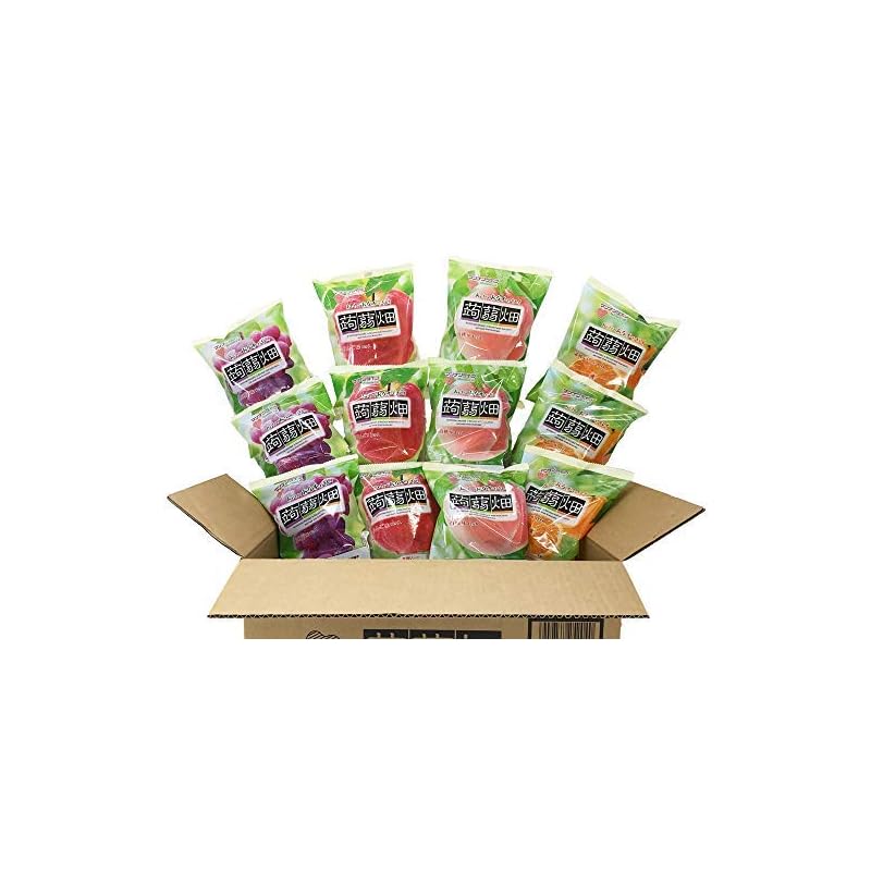 

[] mannan life Konjac field assorted pack 4 types 12 bags in total