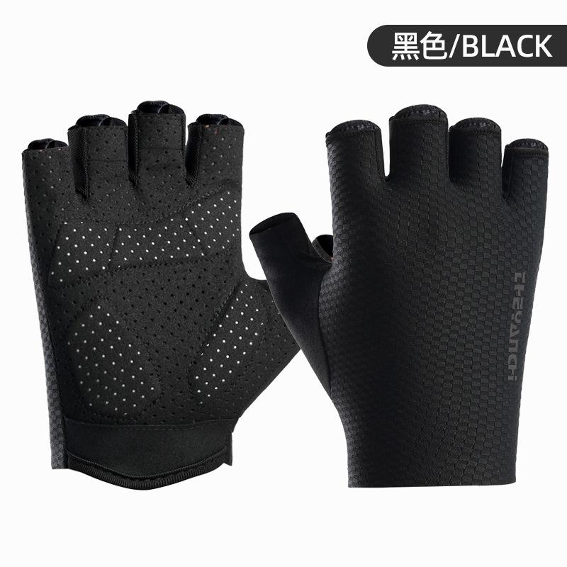 

Cycling gloves half finger men s non-slip shock absorption fishing mountaineering outdoor sports cycling gloves XL