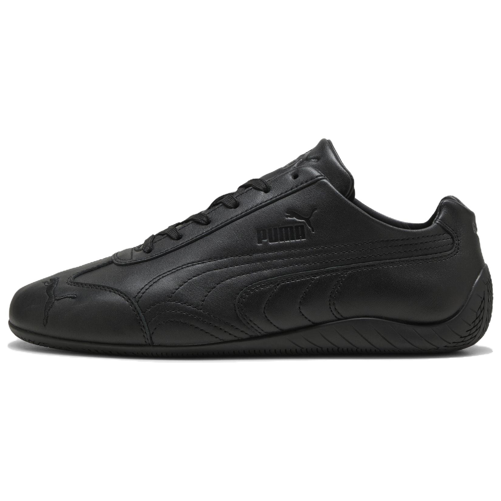 

Puma Speedcat Comfortable Soft Casual Shoes Low Top Lifestyle Unisex sneaker Black 407698-02 41