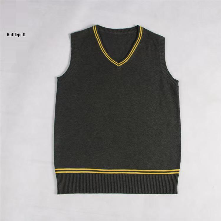 Harry Potter Gryffindor V-Neck Sweater Vest for Men & Women - Cosplay & Daily JK Uniform Style