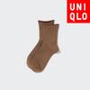 Uniqlo Japan Heattech Socks Crew Top Roll 