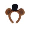 Bear Costume Props Bear Ears Headband Bear Cosplay Hairband Costume  for Kids and Adults