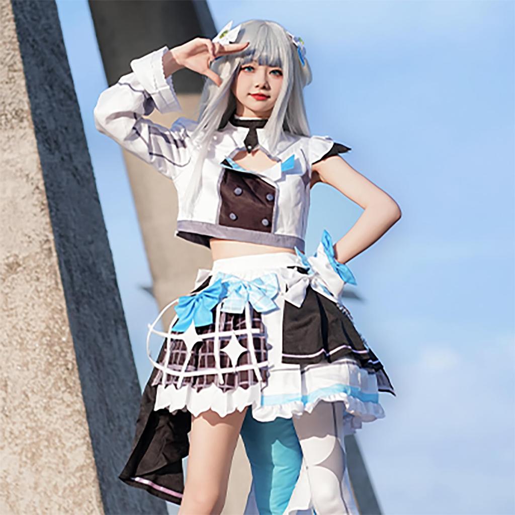 [Milky Time] Hololive Gawl Gura Shark Cosplay Halloween Idol 4th Anniversary