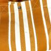 HERMES Border with pouch Cannes PM Tote Bag Hand Bag cotton yellow/White