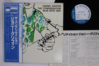 LP Record JOHNNY GRIFFIN  Congregation GXK8092BLP1580 BLUE NOTE 1978 Japan Obi Jazz Used