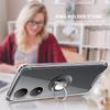 Ring Stand Holder Case For VIVO Y100 Y97 Y95 Y93 Y91 Y85 Y79 Y78 Y77 Y76 Y74 Y75 Holder Bracket Shockproof Transparent Soft Silicone Phone Back Cover