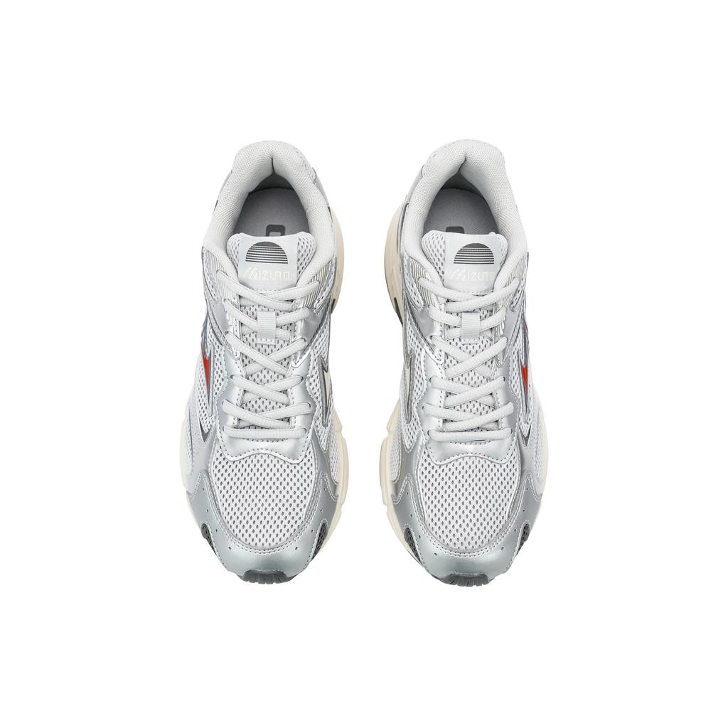 Mizuno Speed 2K Slip Resistant Abrasion Resistant Low top Casual Shoes Unisex Silver Gray D1GH222917(TeamTen-)