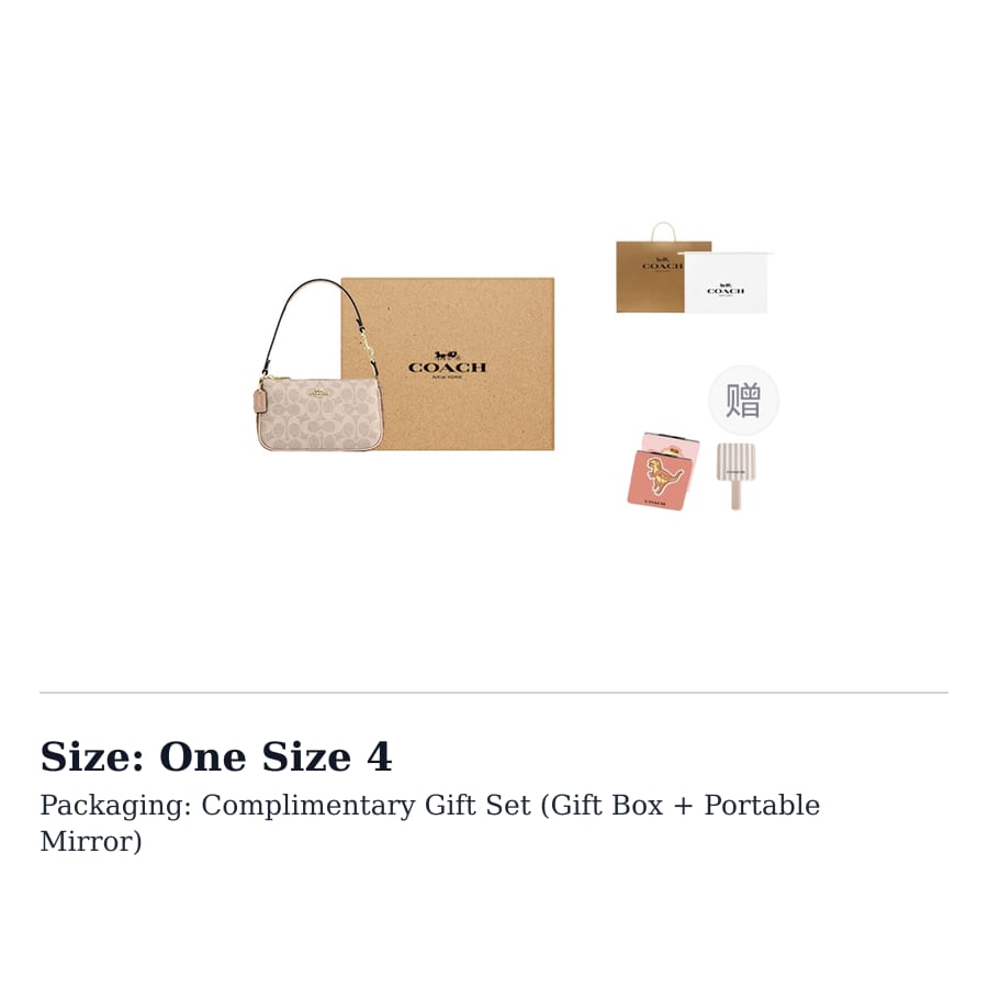 COACH Nolita Coated Canvas Shoulder Bag Small Women's Beige CY236-IMXI9