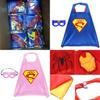 Superhero Cloak Adult Children Cape With Mask For Ultimate Halloween Costume Experience
