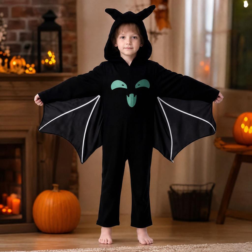 Kids Halloween Costume for or - in the Dark Animal Jumpsuit