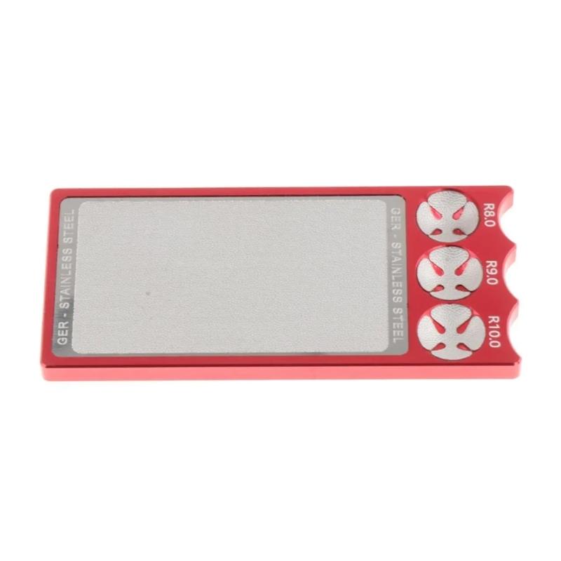 Billiard Pool Stick Tip Shaping Device Portable Pool Cue Tip Shaper Billiard Pool Cue Tip Sander Light Weight Trimmer красный