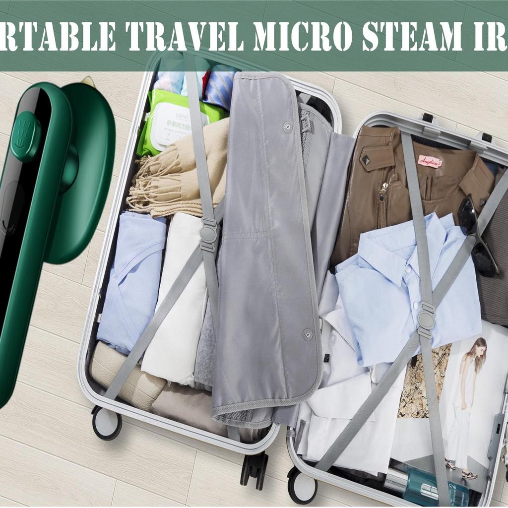 Mașină de călcat portabilă agățată, mașină de călcat uscată și umedă, mașină de călcat portabilă, mică uz casnic, cu abur și ceață de apă, fier electric