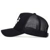 Unisex Antler Embroidered Baseball Cap Men Women Summer breathable Mesh Caps Adjustable  Outdoor Casual Sunscreen Hat Dad Hats