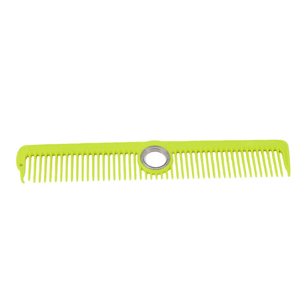Professional Barber Comb with Center Anti Static Heat Resist Rotatable Cutting Comb