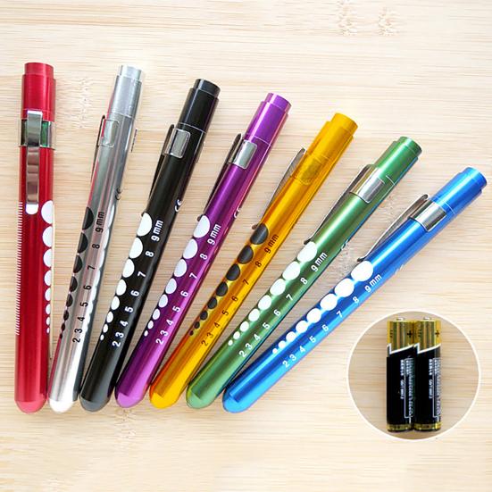 Pen Light Compact Design Easy To Carry Aluminium Alloy LED Pen Light for Nurses